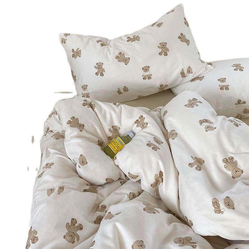 Dormitory Single Student Bedding Set - 3 Pieces