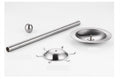 Stainless Steel Rotating Kitchen Utensil Rack