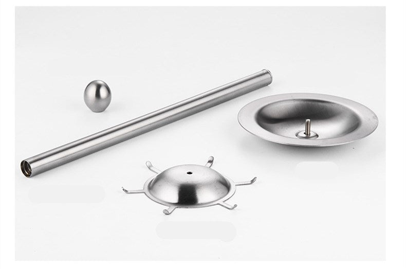 Stainless Steel Rotating Kitchen Utensil Rack