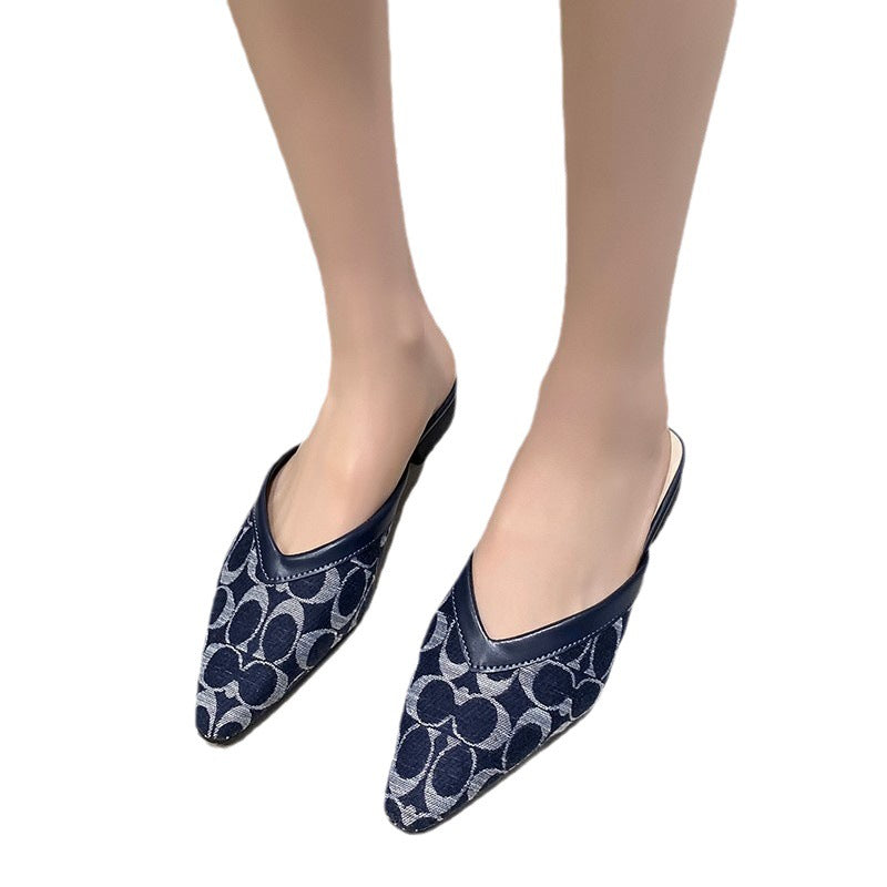 2024 Summer Fashionable High Heel Mules for Women