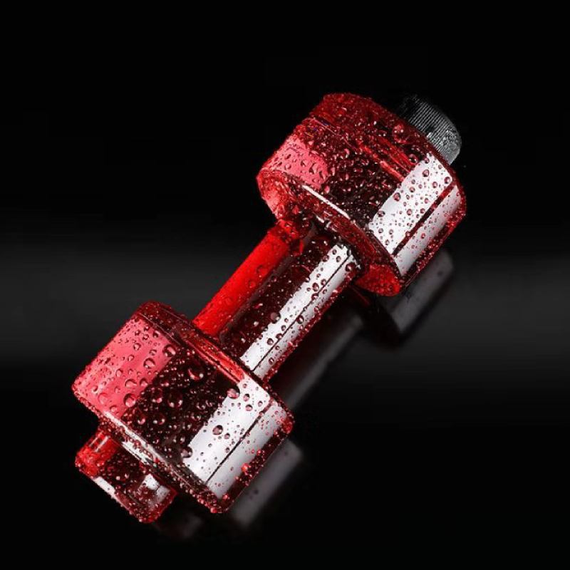 Outdoor Fitness Dumbbell Water Bottle for Summer Use