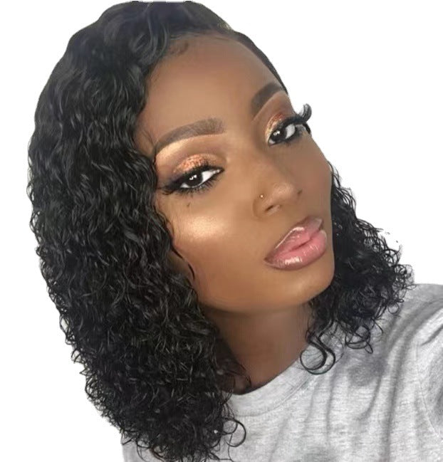 New Style Women's Middle Part Curly Synthetic Wig