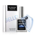 Gellen Builder Gel Top Coat 4 in 1 Blue Diamond Builder Nail Gel for Nail Apex Glossy Top Coat 3D Nail Arts and Chrome Nails in a Bottle 20ml Upgraded Formula Nail Gel for Home Salon Manicure