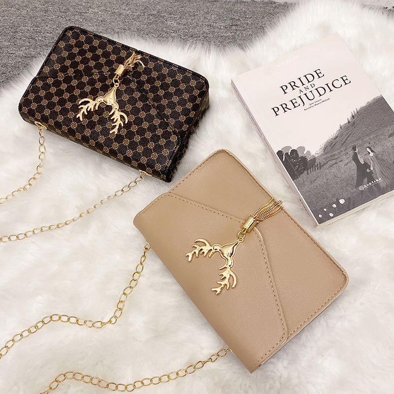 2023 Fashion Women's Small Tassel Shoulder Bag