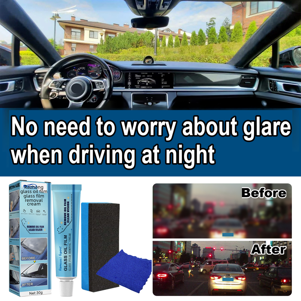 Rayhong Glass Oil Film Remover for Car Windows