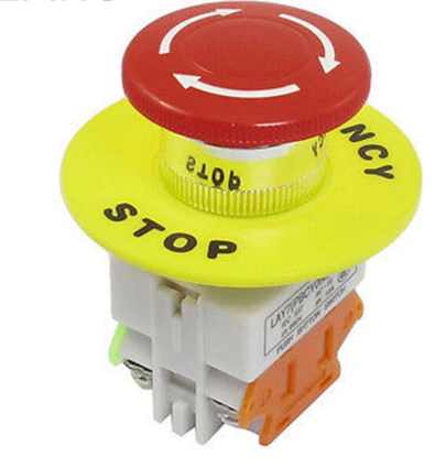 Stop Button with Opening
