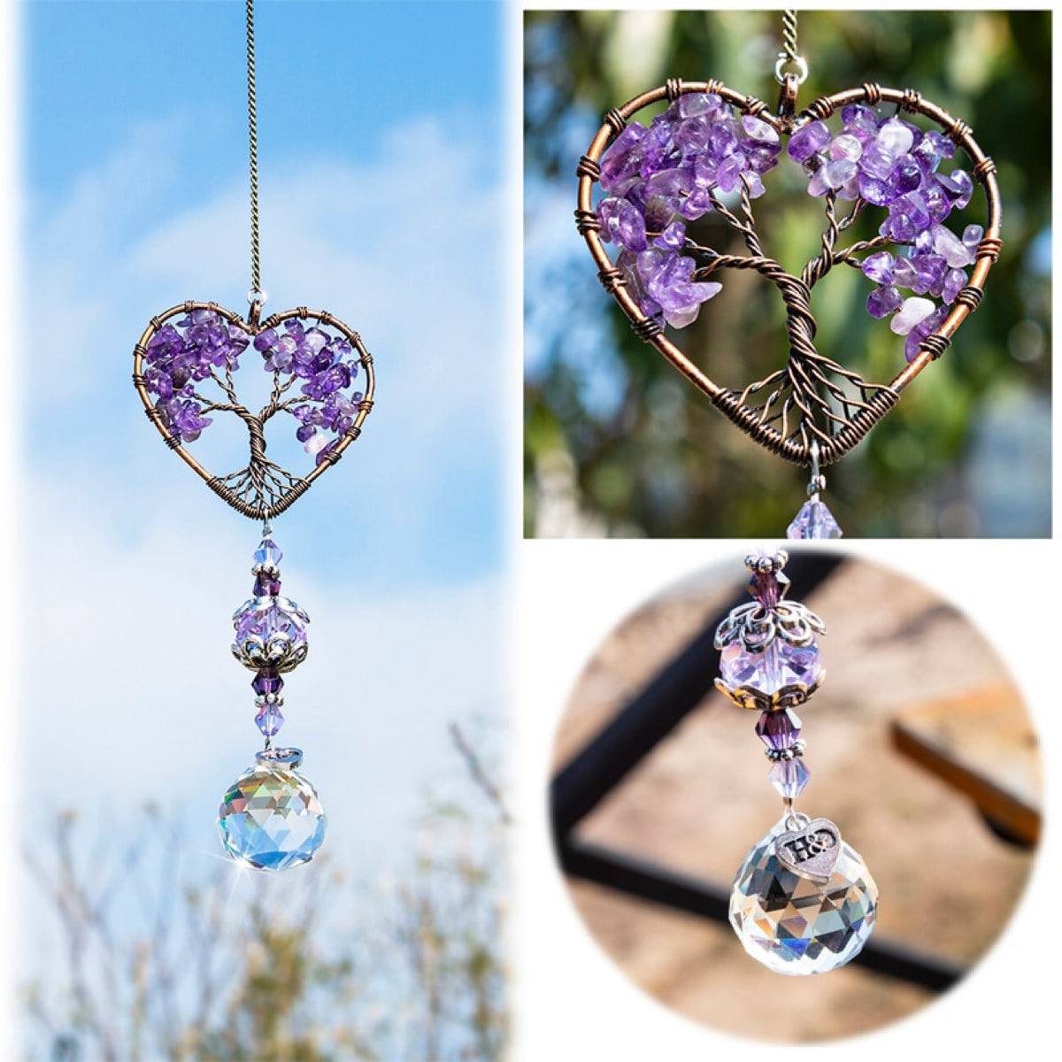 Tree of Life Rainbow Maker Hanging Home Decor