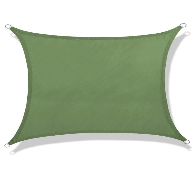 Outdoor Waterproof UV-Resistant Triangle Sunshade Canopy