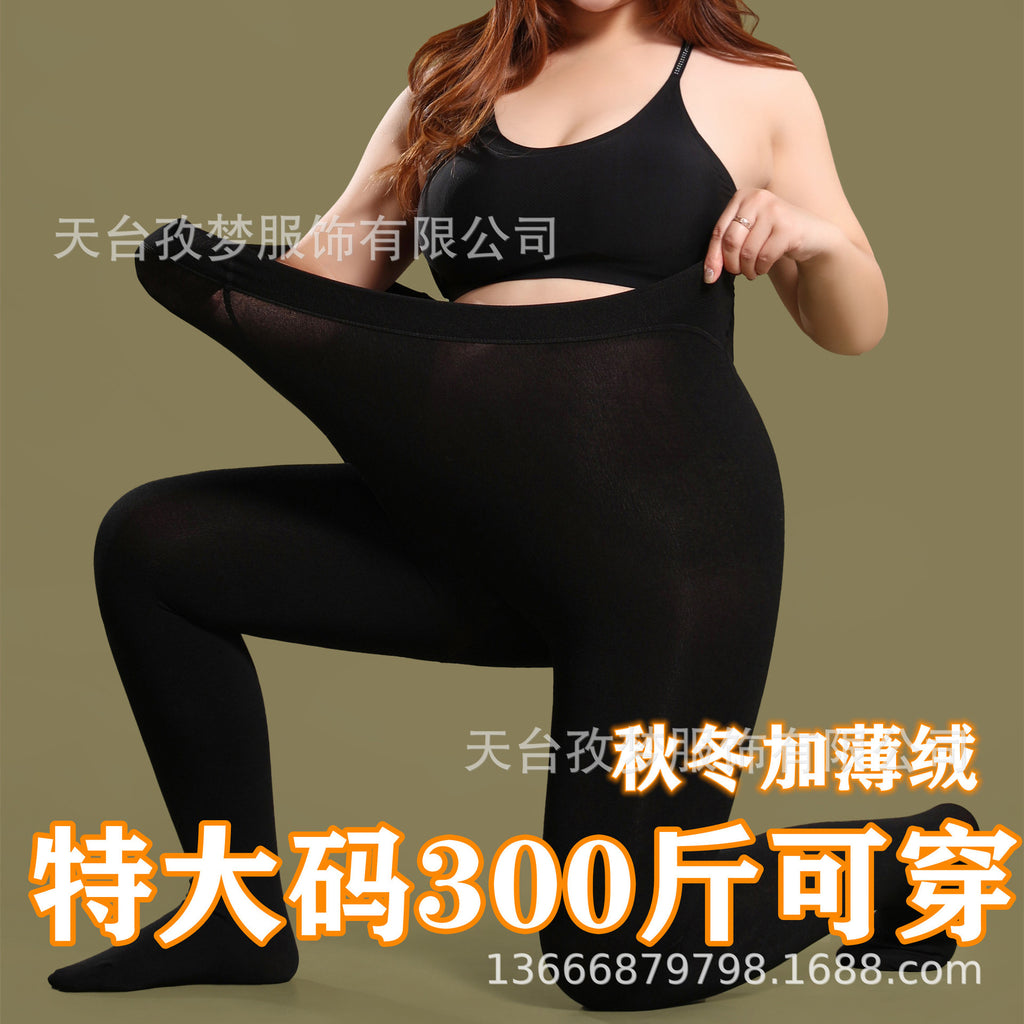 Plus Size Thermal Tights for Women (Up to 300 lbs)