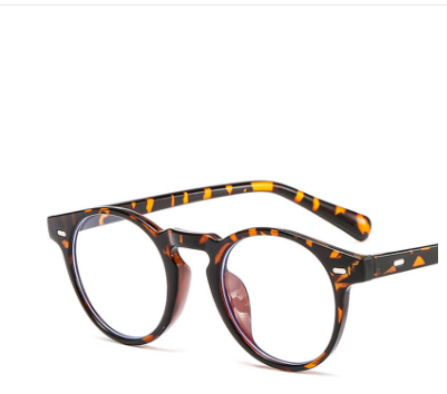 Retro Round Frame Metal Hinge Sunglasses for Men