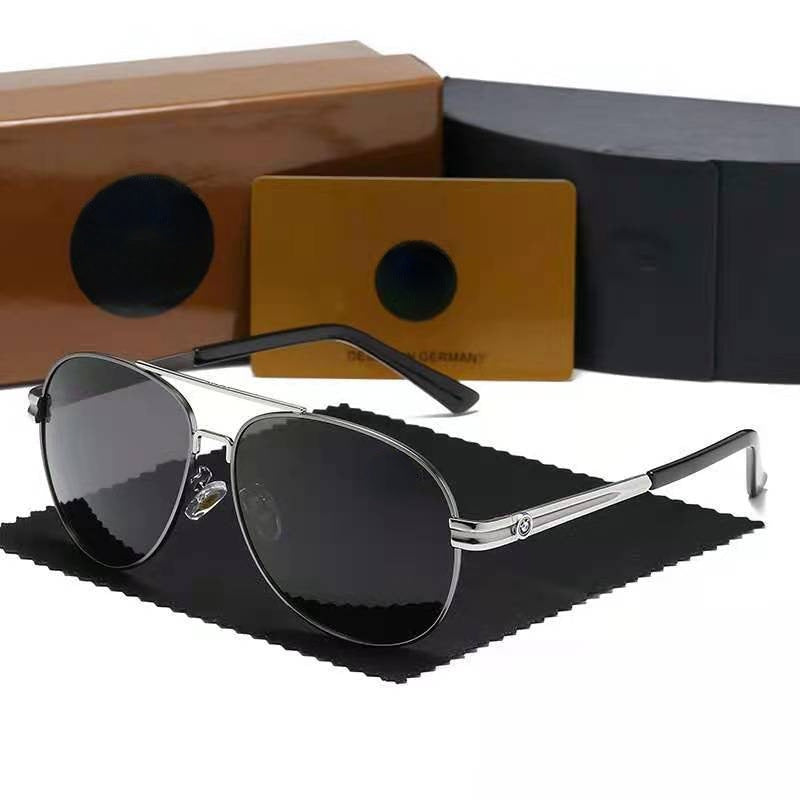 Car Brand Sunglasses with Polarized Lenses for Men