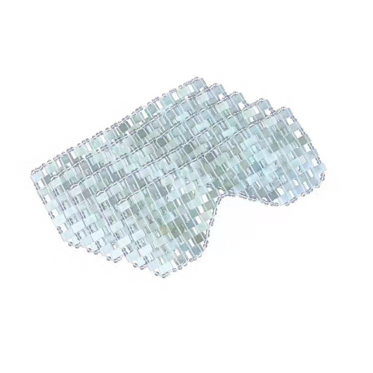 Natural Jade Eye Mask with Handmade Cooling Effect