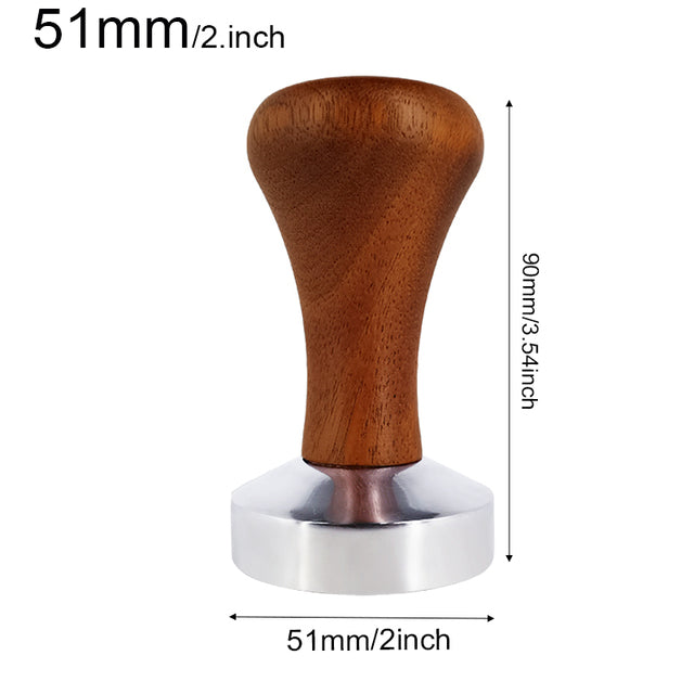 Barista Espresso Flat Tandem Press Pad Coffee Filter Holder