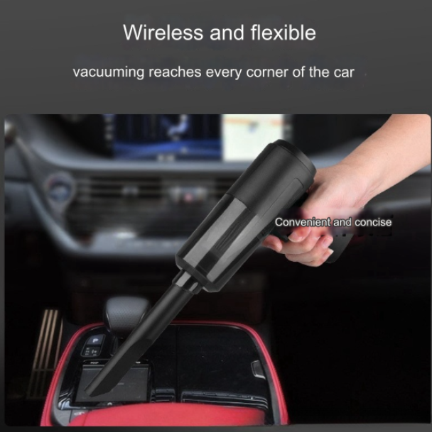 Portable Car Wireless Vacuum Cleaner with Strong Suction