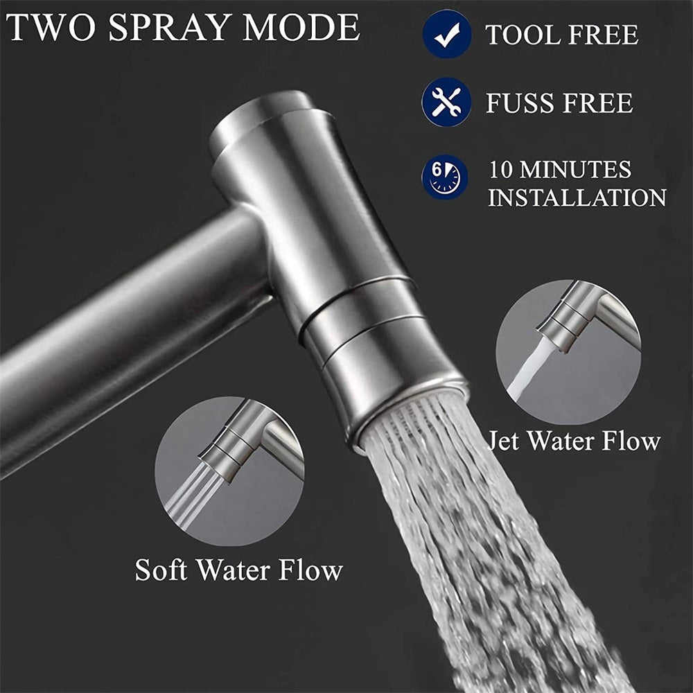 High-Quality Handheld Spray Gun Set for Bathroom Cleaning
