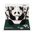 3D Bamboo Panda Sticky Notes Laser Engraved Gifts