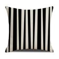 Abstract Black and White Zebra Cushion Cover for Sofa
