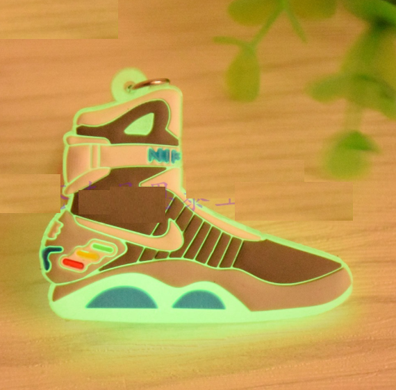 Back to the Future Basketball Shoe Glow Keychain