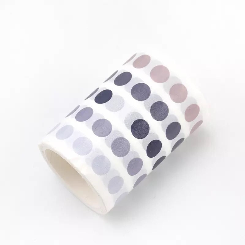 Round Dot Markers, Dot Tape, Polka Dot Planner Stickers