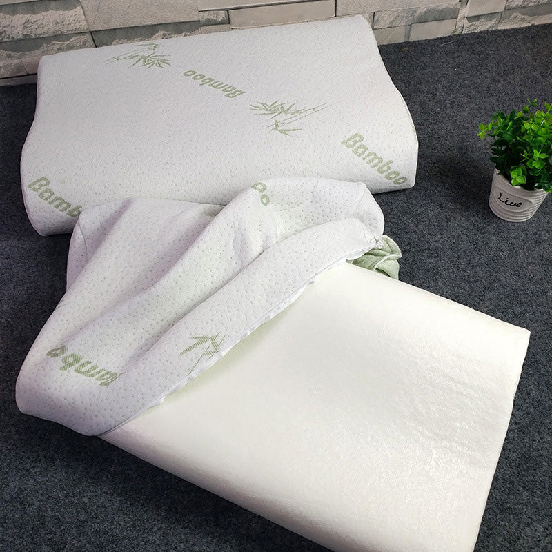 Bamboo Fiber Slow Rebound Memory Foam Pillow