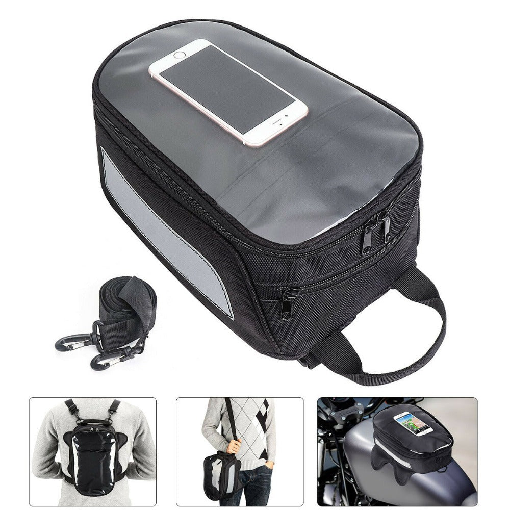 Waterproof Magnetic Motorcycle Tank Bag for Storage