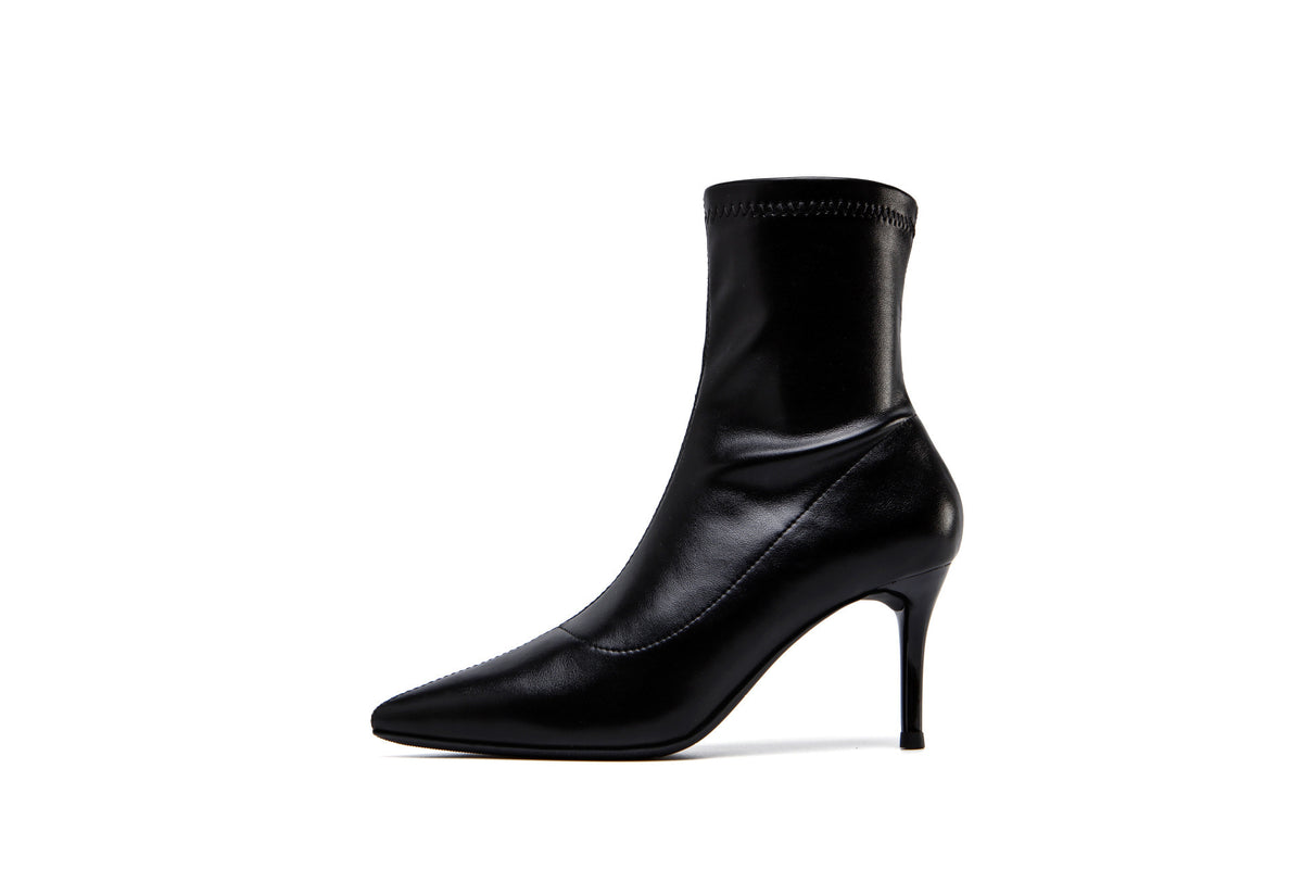Fashionable High Heeled Martin Boots for Women