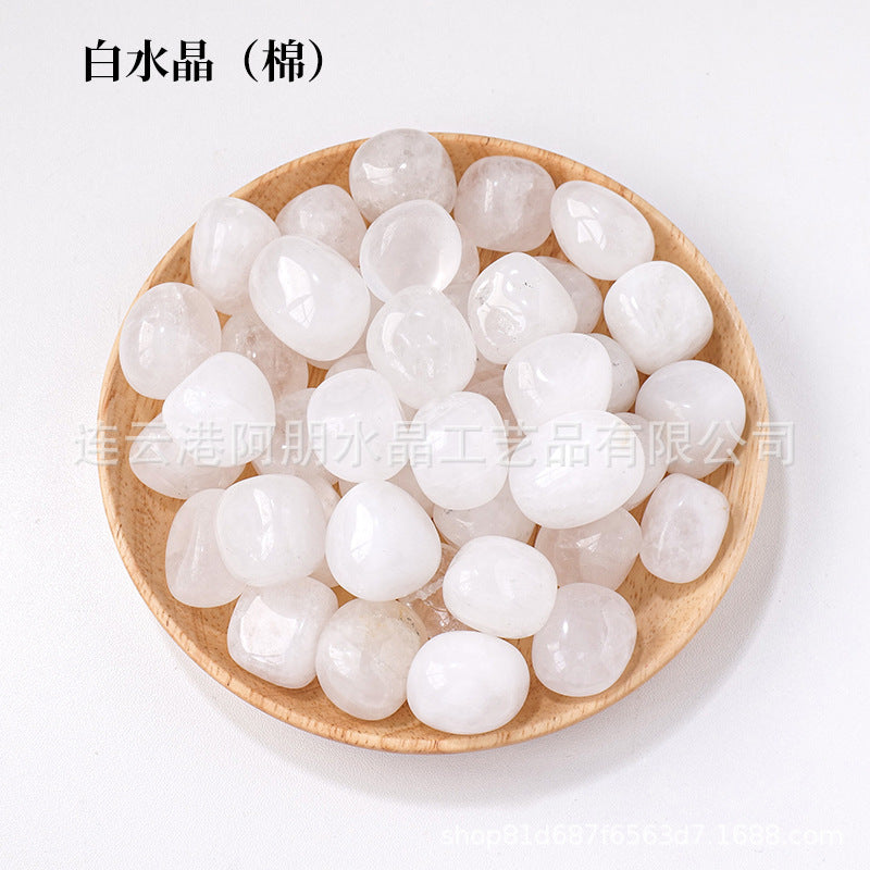 Polished Crystal Stones for Decoration and Aromatherapy