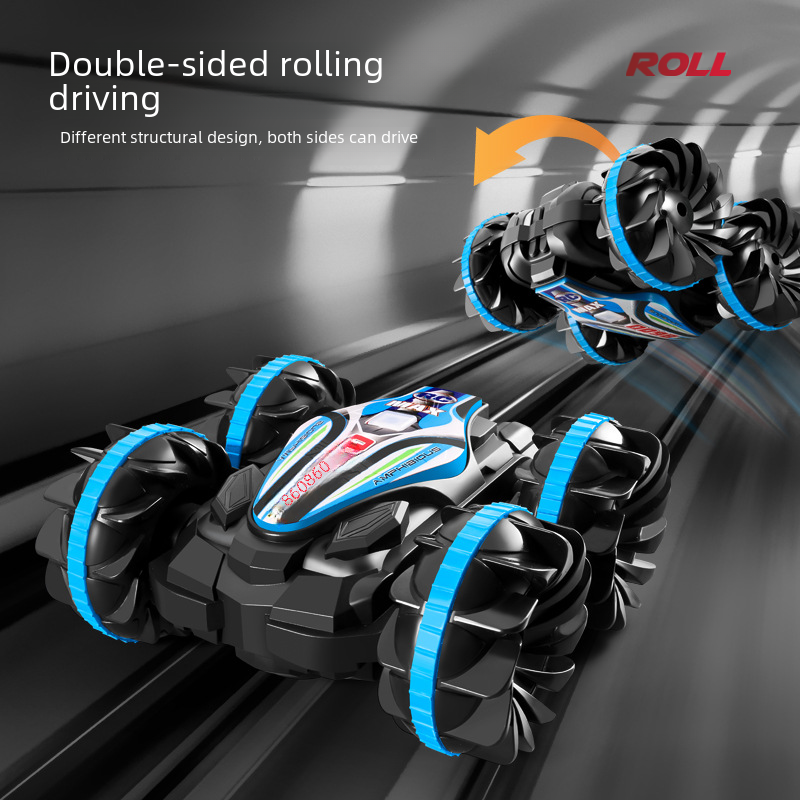 2.4G Amphibious Stunt RC Car for Kids (Wholesale)