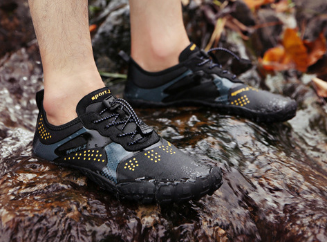 Men's Water Shoes - Non-Slip Outdoor Beach Footwear