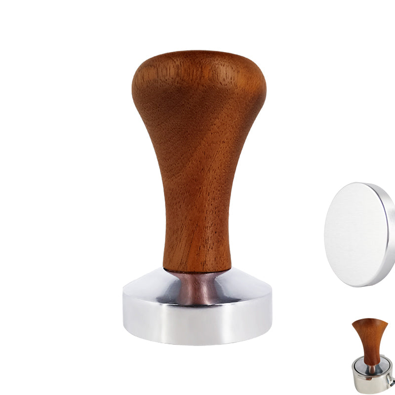 Barista Espresso Flat Tandem Press Pad Coffee Filter Holder