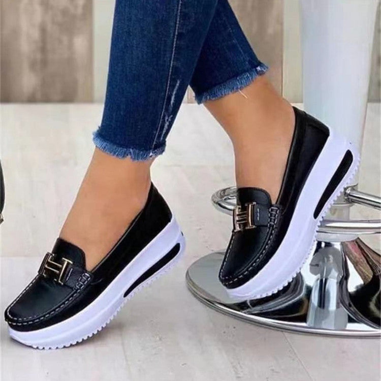 Women's Comfortable Plus Size Flat Casual Shoes