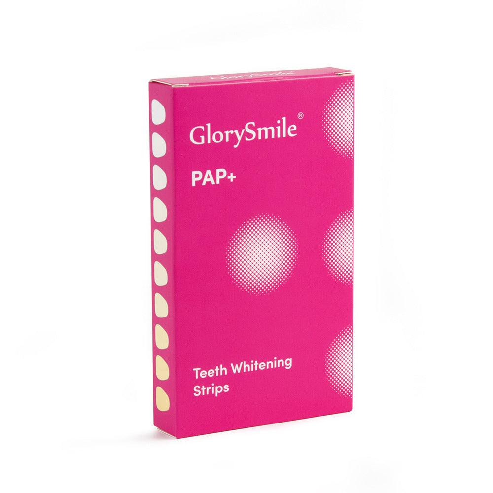 PAP+ 3D Teeth Whitening Strips for Stains and Yellowing