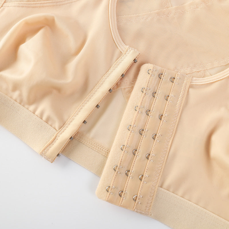 Posture Corrector Bra for Women - Front Closure, Thin Design