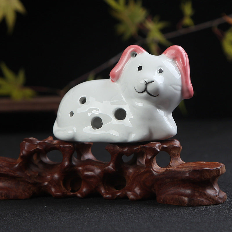 6-Hole Zodiac Dog Series Ocarina - Creative Gift