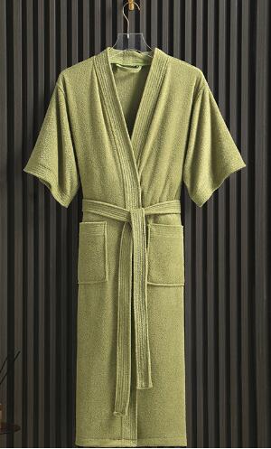 Lightweight Summer Short Sleeve Bathrobe for Couples