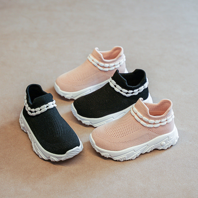 Korean Style Knitted Socks Shoes for Girls (2021)