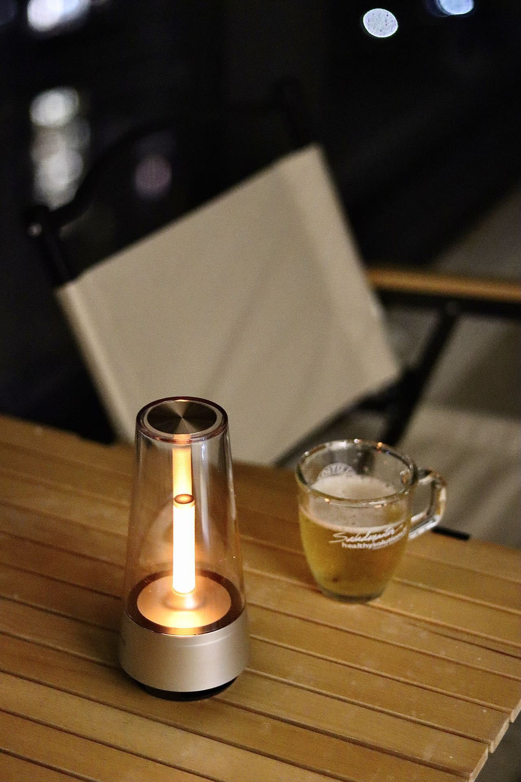 Smart USB Candlelight Atmosphere Lamp with Dimming Function