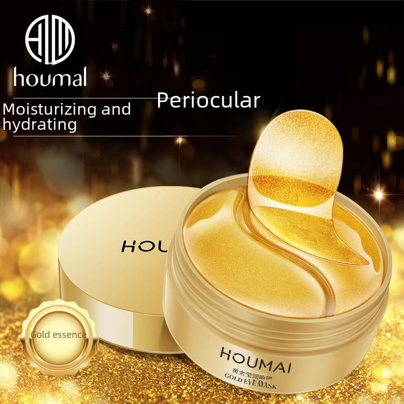 24K Gold Collagen Eye Mask for Hydration and Care
