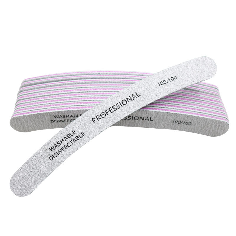 Explosive Curved Professional Nail File for Manicure