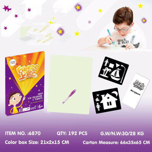 Glow-in-the-Dark Drawing and Writing Board
