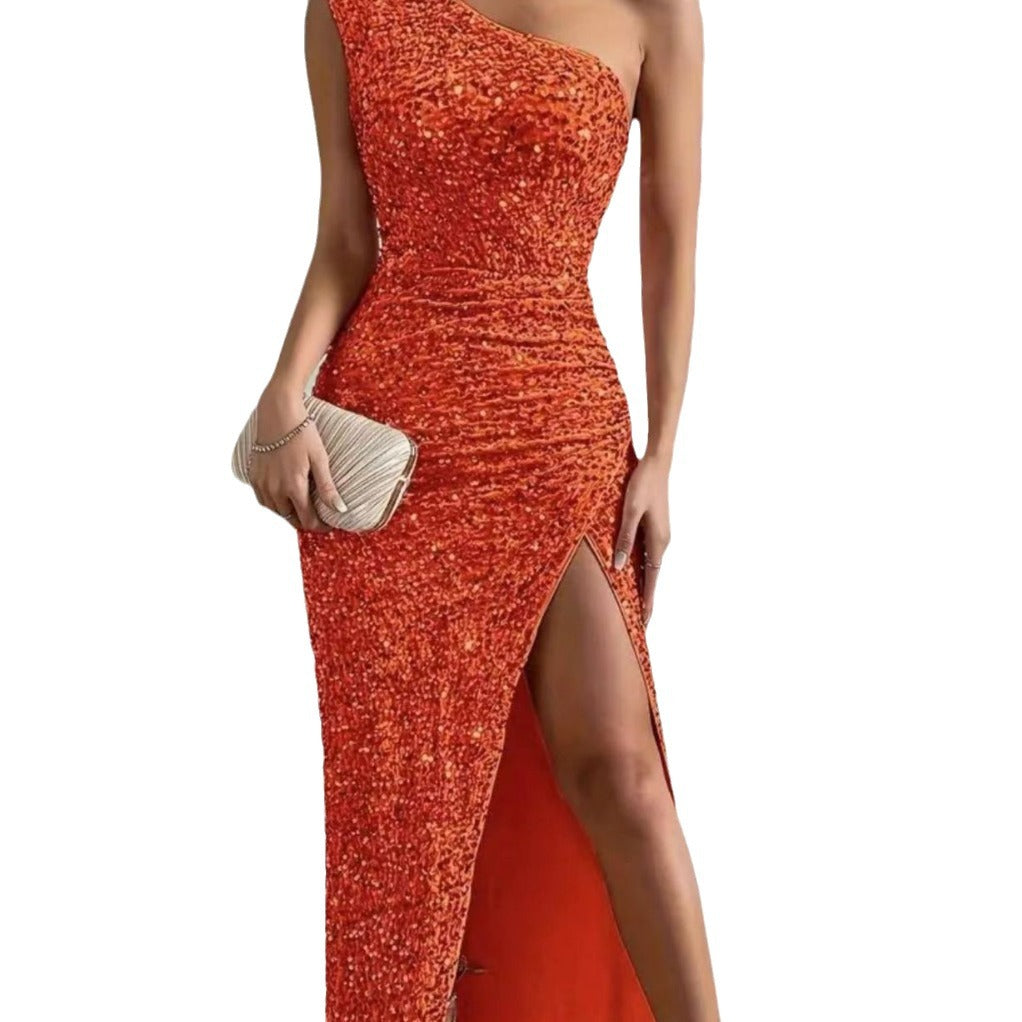 2023 European and American Sequined Mermaid Dress