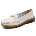 2023 Spring Women's Soft Casual Loafers with Metal Detail