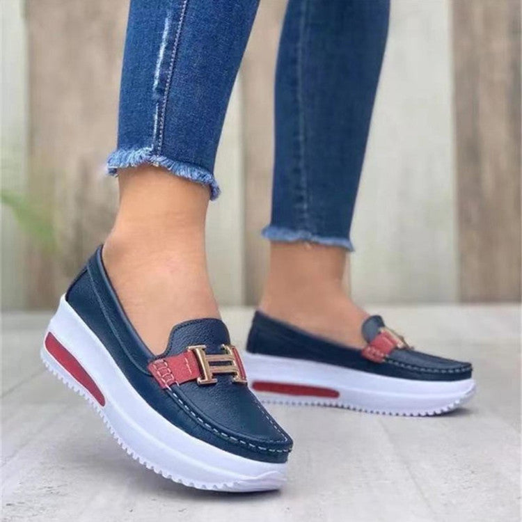 Women's Comfortable Plus Size Flat Casual Shoes