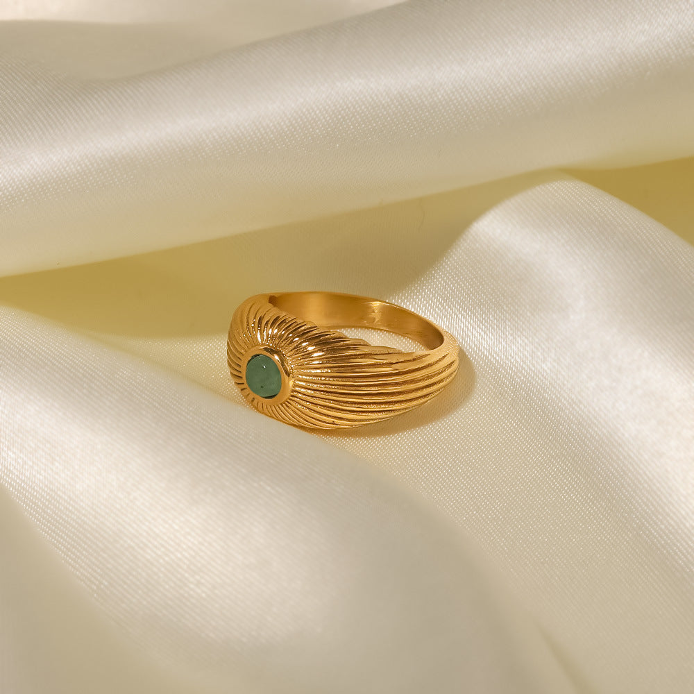 French Vintage Style Women's Jewelry Ring