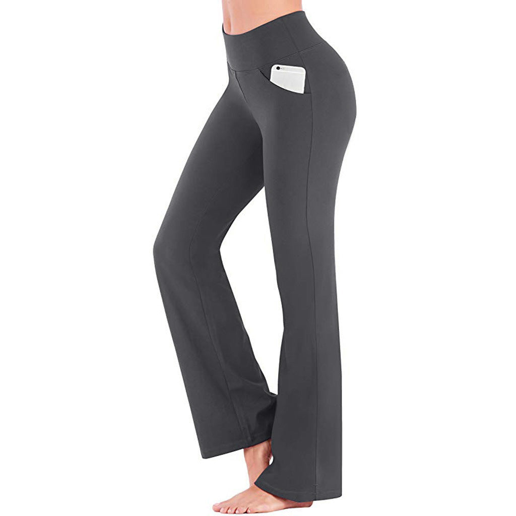 2023 Women's High-Waist Flared Yoga Pants in Stock