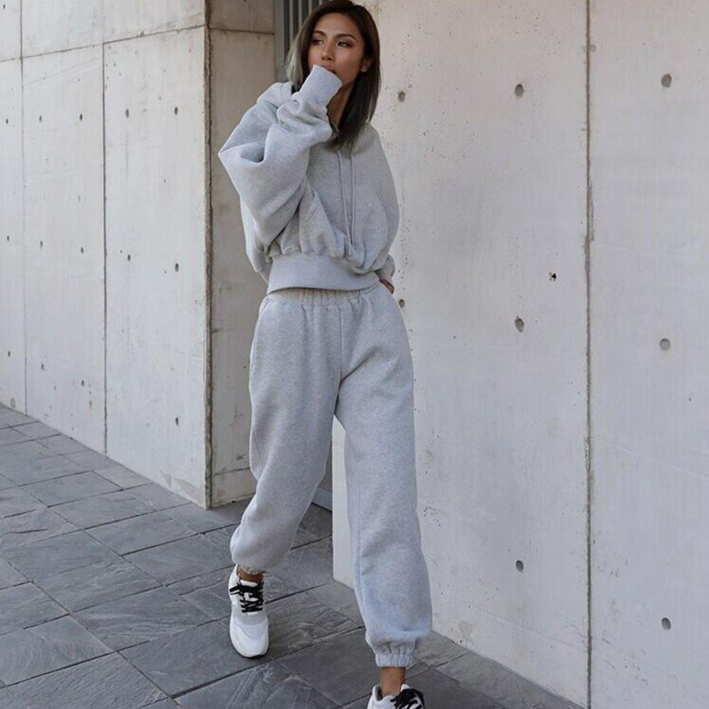 2024 Women's Casual Hoodie and Tracksuit Set