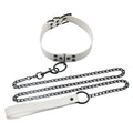 Gothic Punk Style Collar and Leash Set for Women