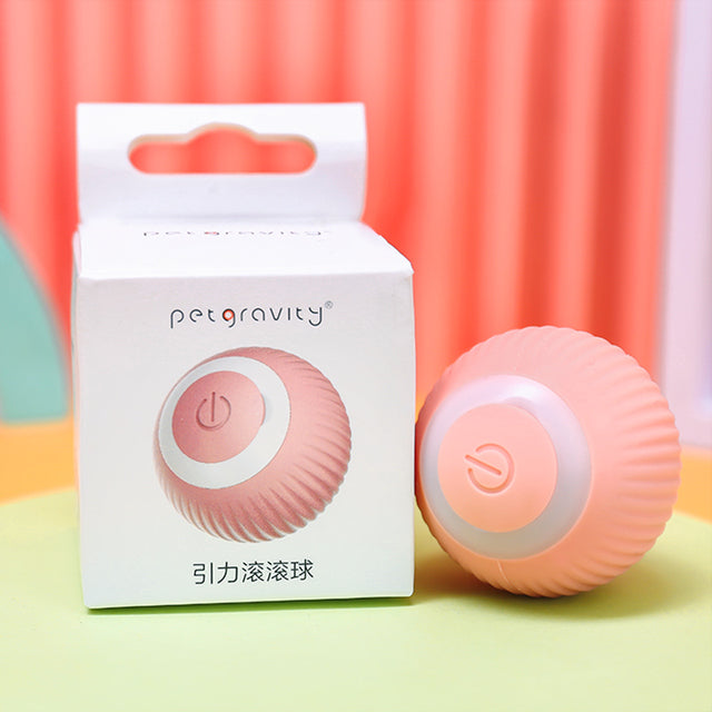 Automatic Rolling Ball for Intelligent Cat Play