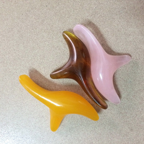 Triangular Wax Massage Tool for Acupressure Points