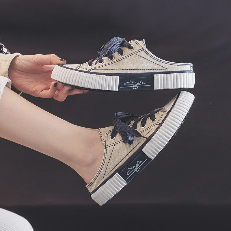 2024 New Women's Canvas Slip-On Casual Shoes